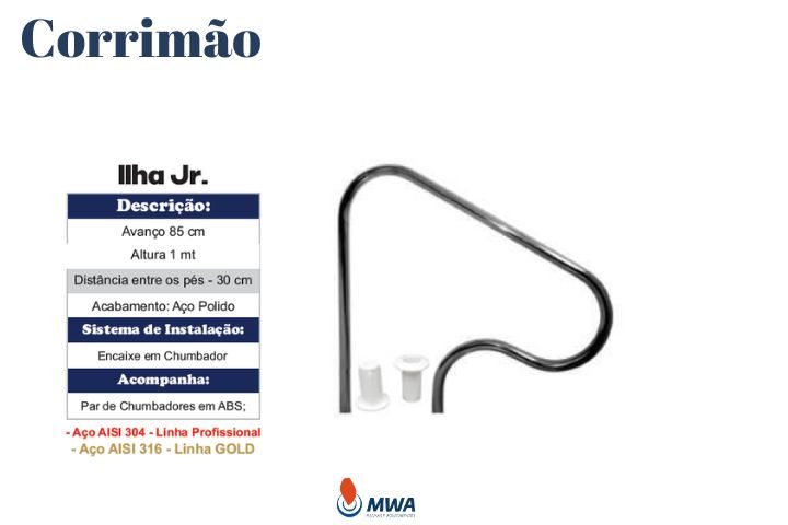 Corrimão Ilha Jr